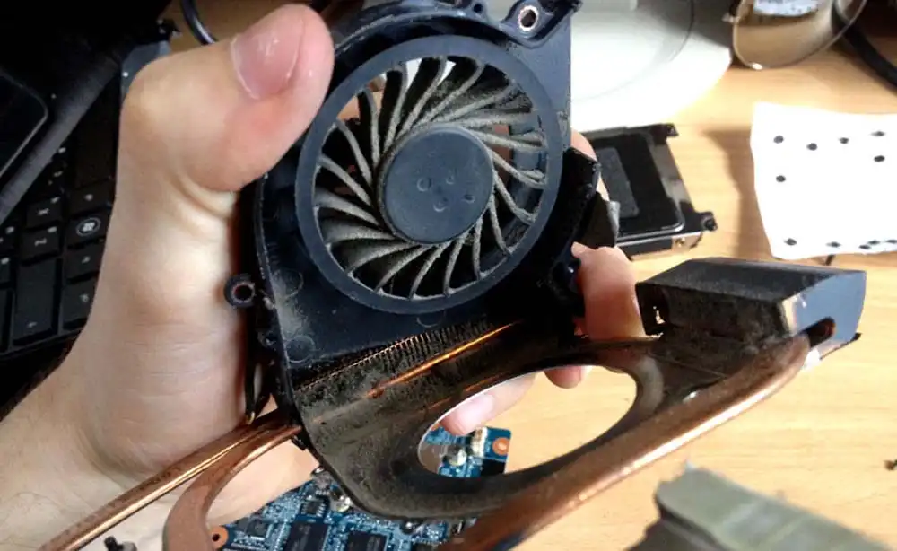 Чистка ноутбука HP от пыли в Рязани | Замена термопасты