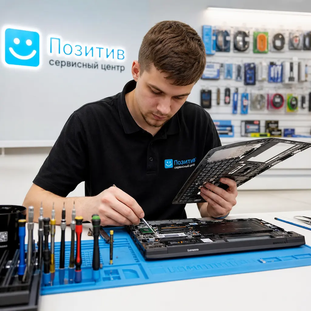 заменить клавиатуру на ноутбуке Lenovo в Рязани