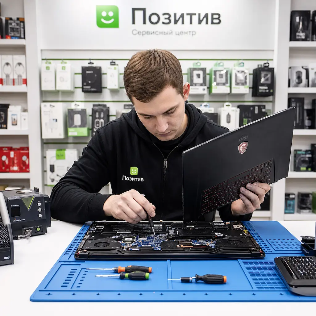 заменить клавиатуру на ноутбуке MSI в Рязани