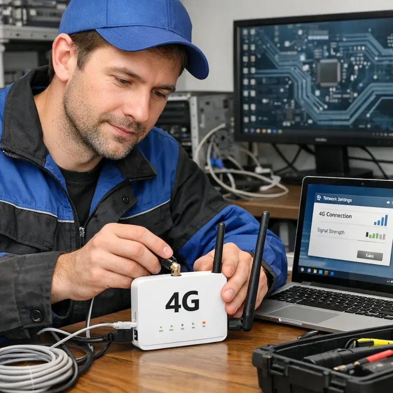 Настройка 4G модема в Рязани