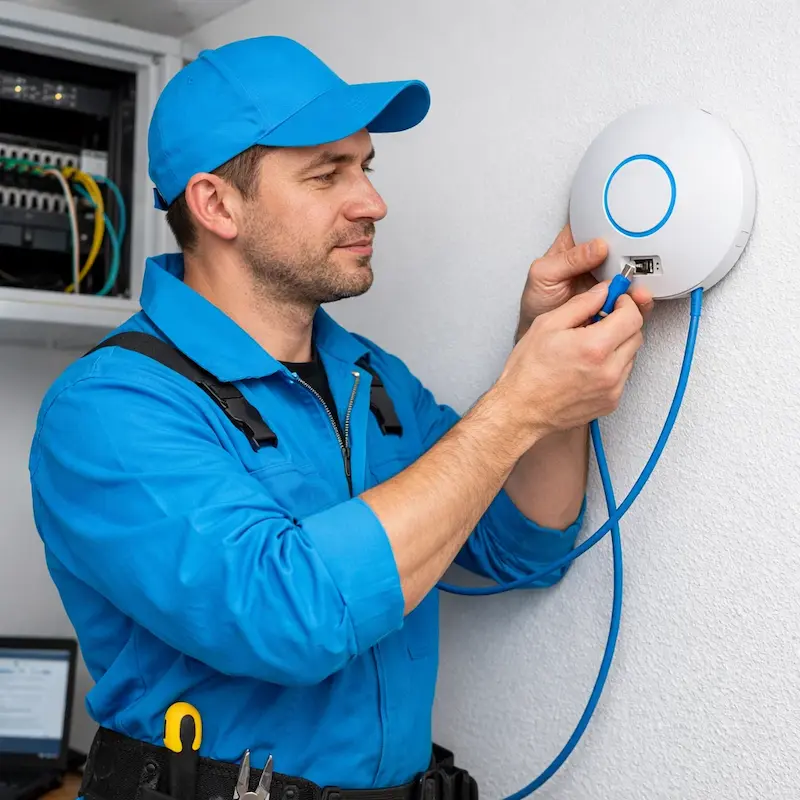 Подключение точки доступа в Рязани