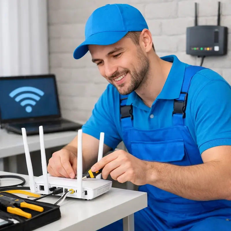 Настройка Wi - Fi в Рязани