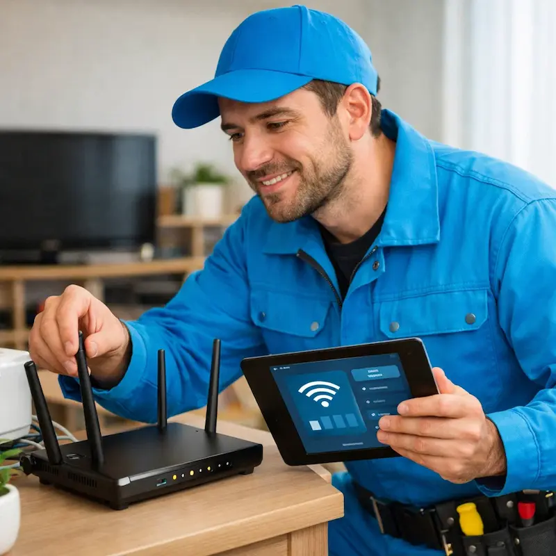 Настройка Wi-Fi для квартиры, дома и офиса в Рязани