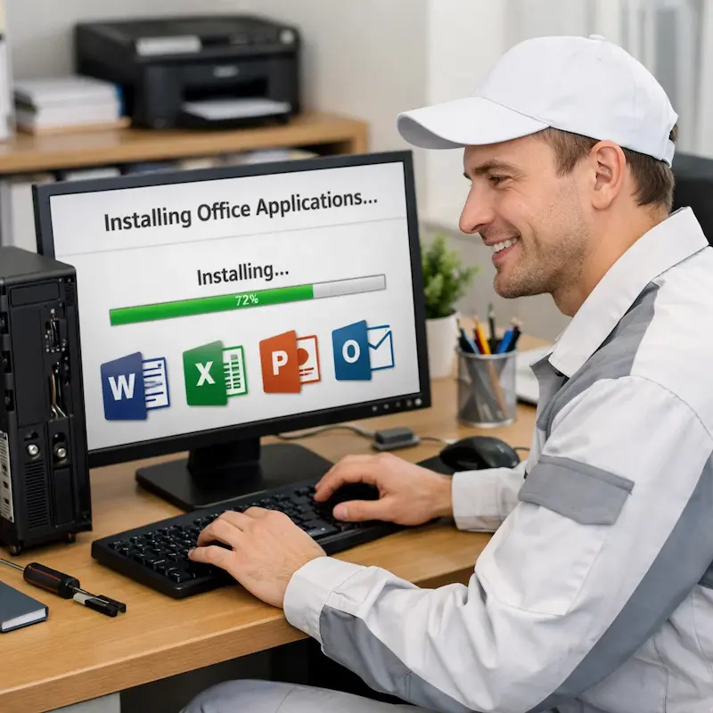 Установка и настройка программ на компьютере в Рязани