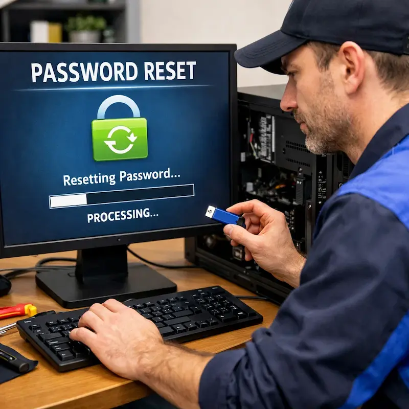 Удаление пароля на компьютере в Рязани