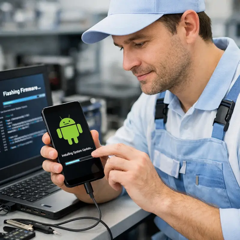 Перепрошить телефон в Рязани